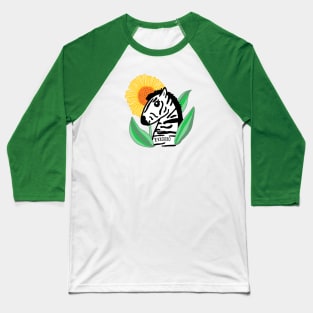 zebra Baseball T-Shirt